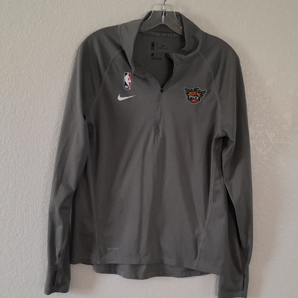 Nike Gray NBA Phoenix Suns Pullover